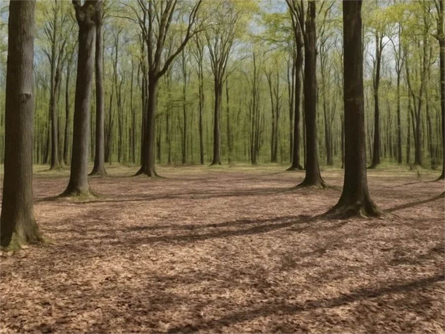 Timber Acreage in Calhoun County